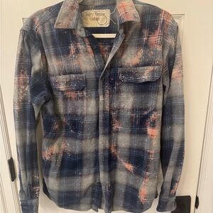 Angry Minnow Vintage Flannel Shirt, S